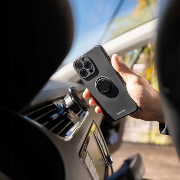 Spacecase Magnetisk Bilholder Til Vent Til Telefon Sort Sc08