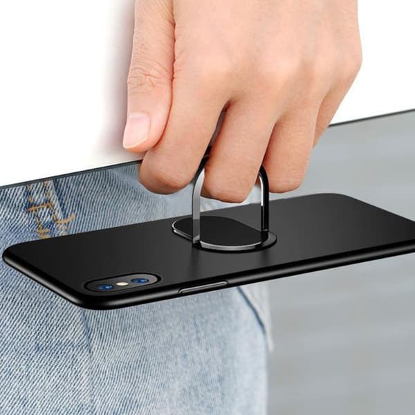 TD® Mobiltelefonhållare Fingerring Magnetisk bilklämma Mobiltelefonhållare Lazy Finger Ringhållare