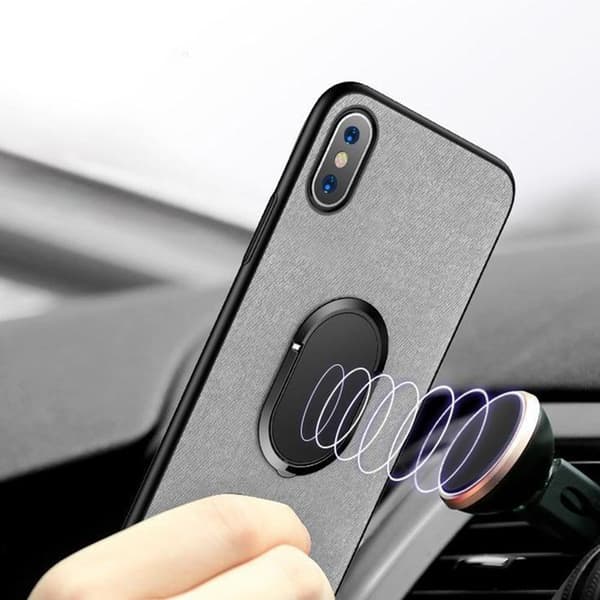 TD® Mobiltelefonhållare Fingerring Magnetisk bilklämma Mobiltelefonhållare Lazy Finger Ringhållare