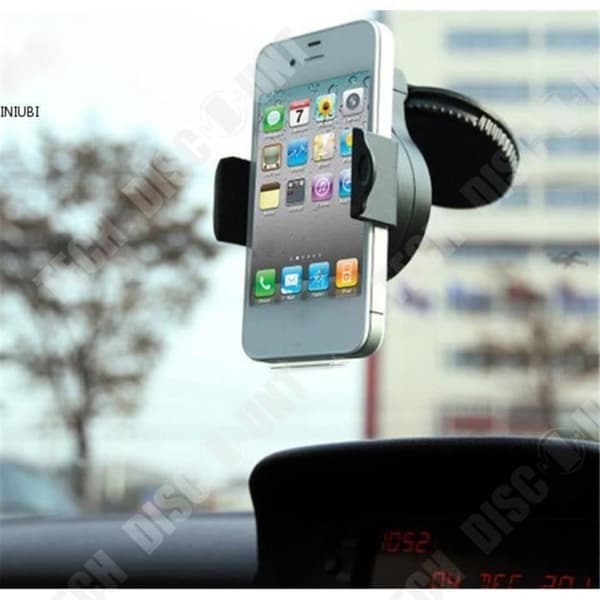 TD® 360° Degree Telefonhållare / Universal Biltelefonhållare Smartphones / Stabil GPS-fäste / Multi Angle Roterbar