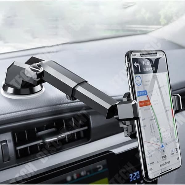 TD® Navigation biltelefonhållare multifunktions sugkoppstelefonhållare