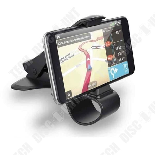 TD® Universal Car Dashboard Mobiltelefon GPS-hållare -Svart färg -Stabilitet -Enklare körning
