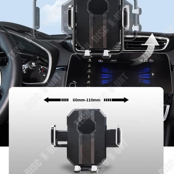TD® Optimal Biltelefonhållare Multifunktion Car Navigation Sugkopp Vindruta Center Console