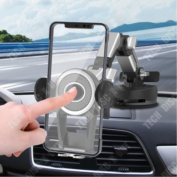 TD® Optimal Biltelefonhållare Multifunktion Car Navigation Sugkopp Vindruta Center Console