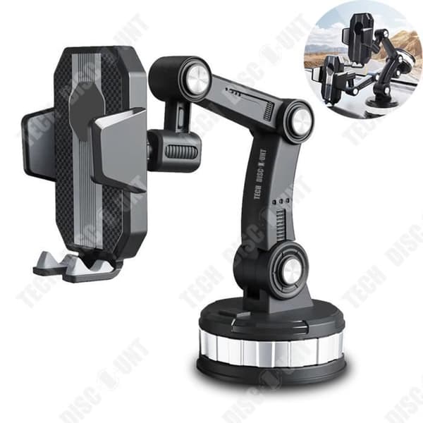 TD® Optimal Biltelefonhållare Multifunktion Car Navigation Sugkopp Vindruta Center Console
