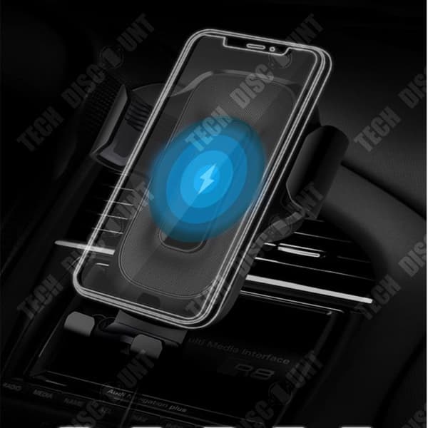 TD® Mobiltelefonhållare ny automatisk touch intelligent induktion multifunktionell trådlös billaddare