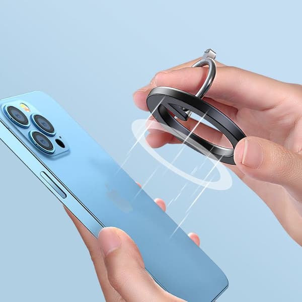 Ensemble stöd för bil JoyRoom + telefonringfäste - JoyRoom (JR-ZS294) - Svart