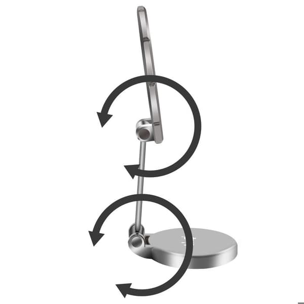 Stöd för MagSafe-bil med 360° roterande LinQ Silver