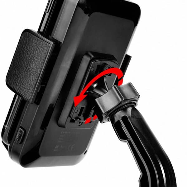 Stöd Auto Laddare Qi Smartphone Fäste Vindruta/ Luftgaller Akashi