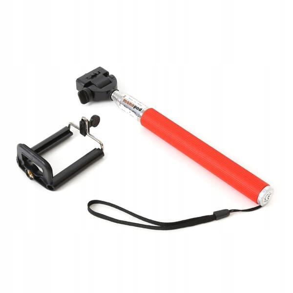 Selfie stick monopad holder
