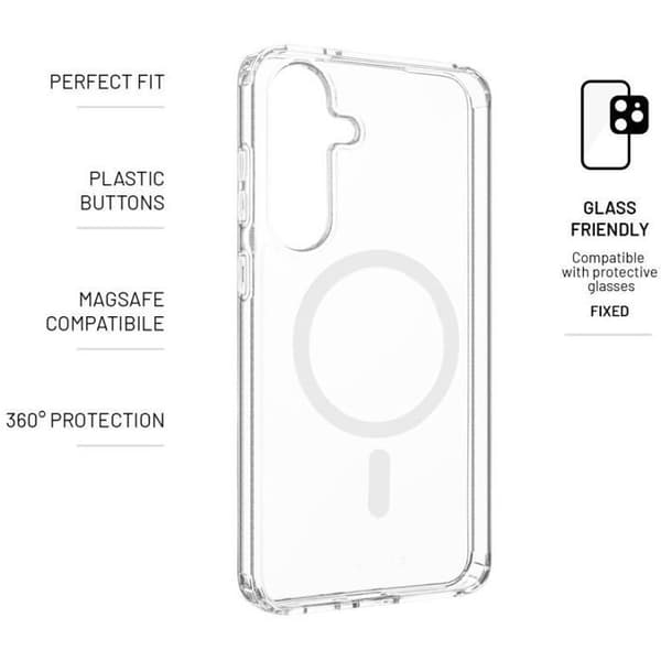 FIXÉ MagPure med Magsafe- och Qi2-stöd för Samsung Galaxy S25 klar