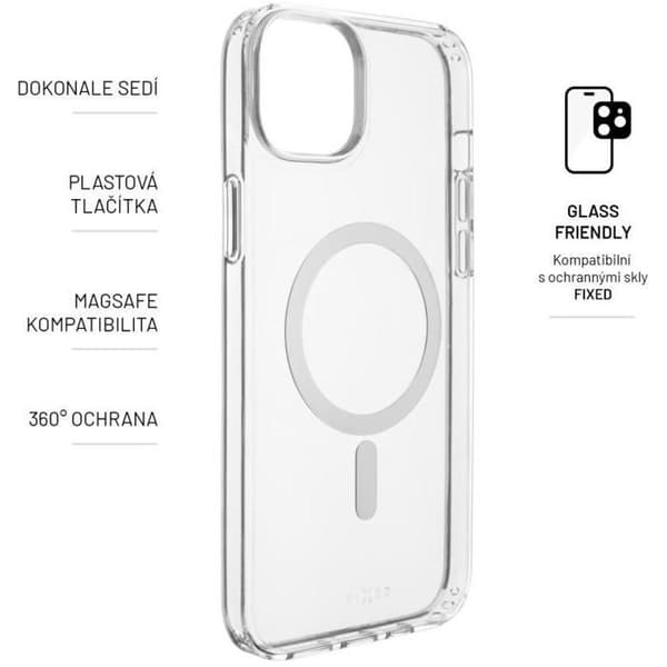 FIXÉ MagPure med MagSafe-stöd för Apple iPhone 15 Plus klar