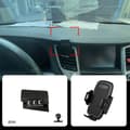 Miniatyrbillede 1 af 6: Mobilholder Hyundai Tucson 2015-2018