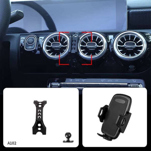 Mobilhållare Mercedes-Benz A-Class 2019-2024 / AMG A35 2019-2024 / CLA 20-2024