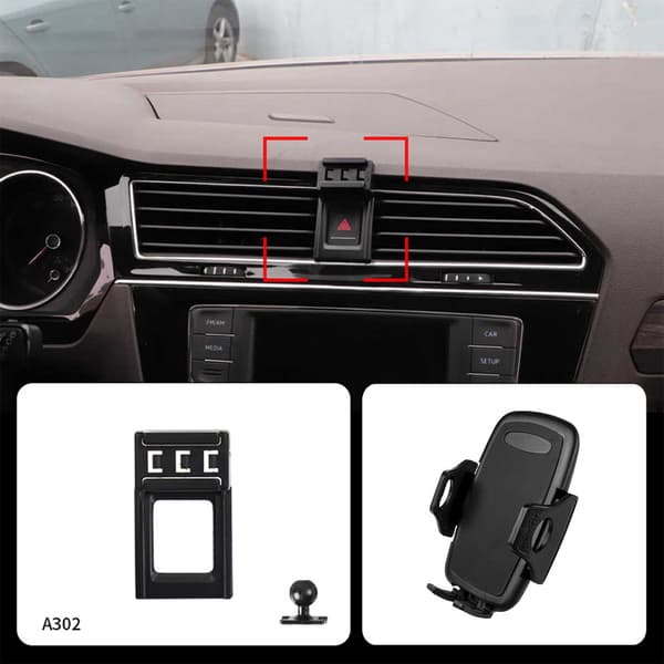 Mobilhållare Volkswagen Tiguan L 2017-2021 / Tiguan X 2021 / 2019-2021