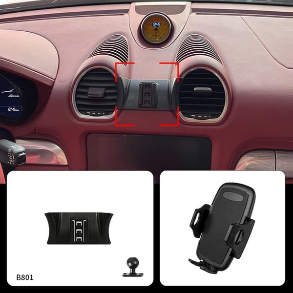 Mobilhållare Porsche 718 2016-2023