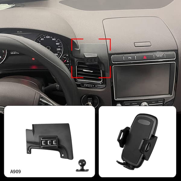 Mobilhållare Volkswagen Touareg 2011-2018