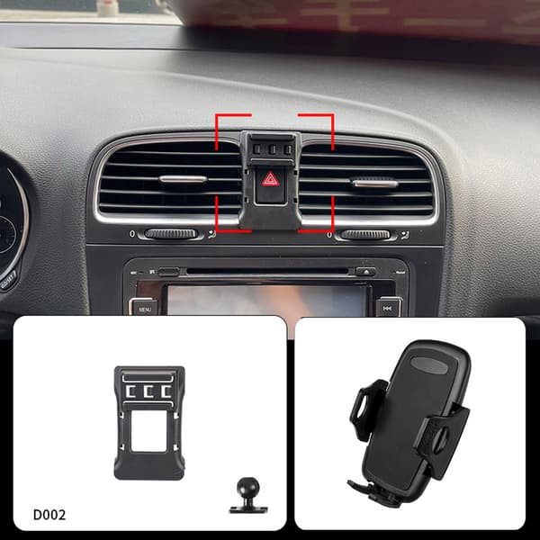 Matkapuhelimen pidike Volkswagen Golf 6 2009-2013