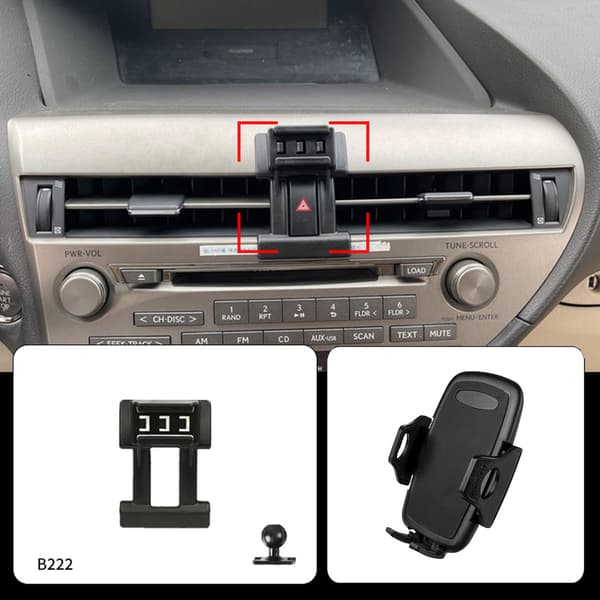 Matkapuhelimen pidike Lexus RX 2009-2014