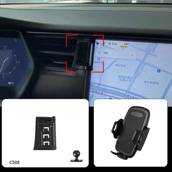 Mobilhållare Tesla Model S 2014-2021 / Tesla Model X 2016-2021
