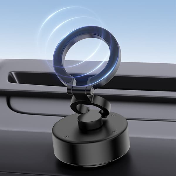 INF Magnetisk telefonholder - Sikker og allsidig Sort