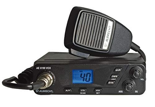 Albrecht AE 6199 VOX, 12V CB-radio (12699.01) Sort