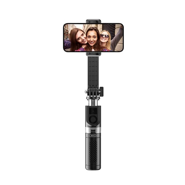 XO Selfiepinne med Bluetooth og innebygd stativ - 80 cm