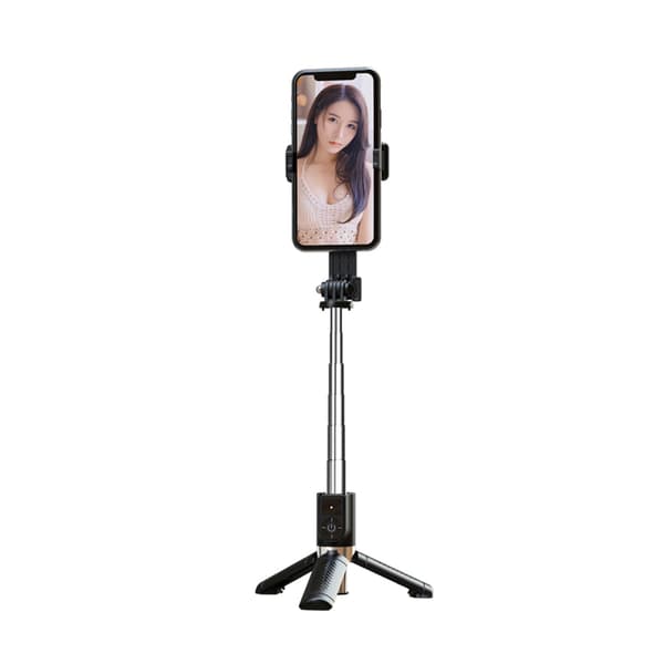 XO Selfiepinne med Bluetooth og innebygd stativ - 80 cm