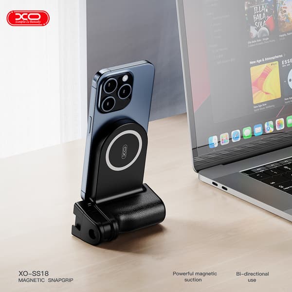 XO Magneettinen matkapuhelimen pidike selfie-kepeille - yhteensopiva MagSafe kanssa