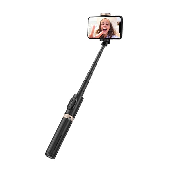 XO Selfie-tikku Bluetoothilla ja sisäänrakennetulla jalustalla - 72 cm