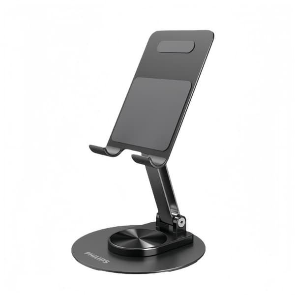 Philips Matkapuhelinteline Pöytä Alumiiniseos 360° Pyörivä Taitettava Säädettävä Nosto Laiska Kiinnike Tablettitietokone iPad Universal Universal Live