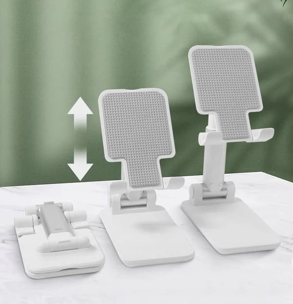STAND TABLETMONHOLDER TIL BORD FOLDBAR 4-13" SORT