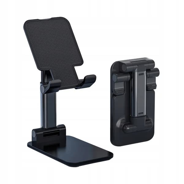 STAND TABLETMONHOLDER TIL BORD FOLDBAR 4-13" SORT