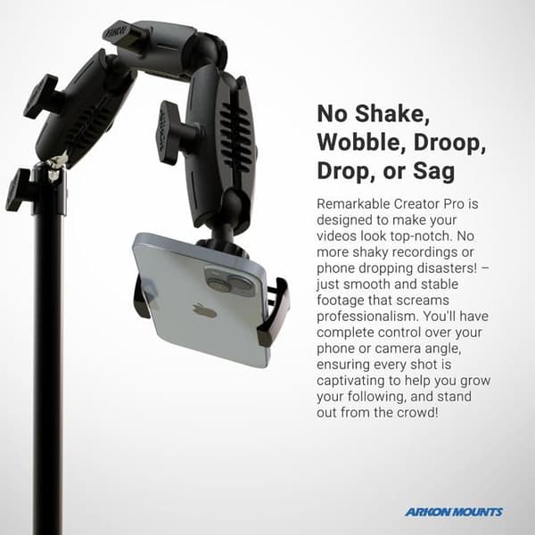 Telefonfäste - Arkon telefonhållare - HD8RV29