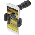 Miniatyrbild 3 av 4: Universellt Smartphone-adapter - CARSON - HookUpz IC-918 - 6x teleobjektiv - Justerbart stativ - Svart