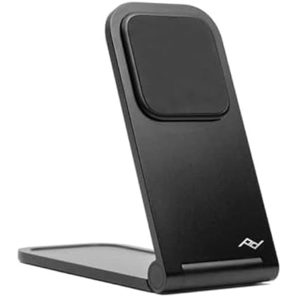 Trådlös laddningssupport - PEAK DESIGN - M-CS-BK-2 - Qi2-kompatibel - Aluminium - Antiglidande