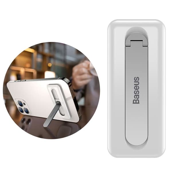 Ställ för skrivbord för telefon, justerbar - Baseus (LUXZ000002) - Vit