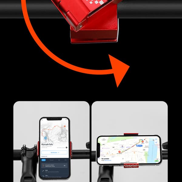 INF Elegant Ring Telefonholder i Aluminiumlegering