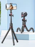 Pikkukuva 2 / 5: C03 Octopus Selfie Stick Matkapuhelin Universal Tripod Desktop Live Mobile Phone Holder Ulkovalokuvaus