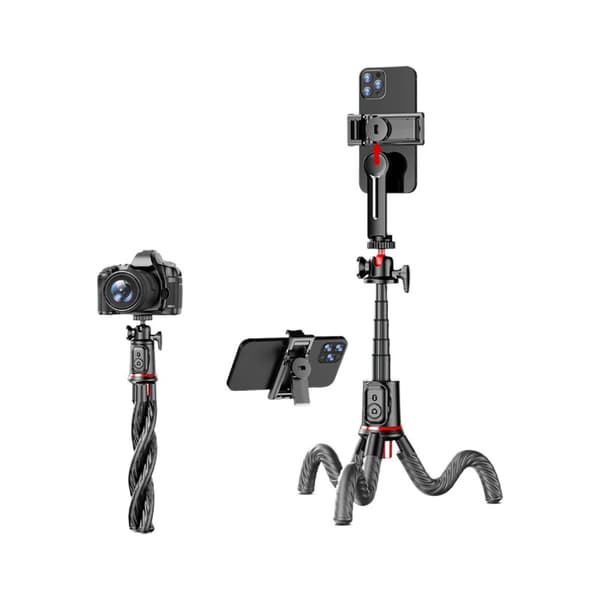 C03 Octopus selfie stick mobiltelefon universalstativ skrivbord live mobiltelefonhållare utomhusfotografering
