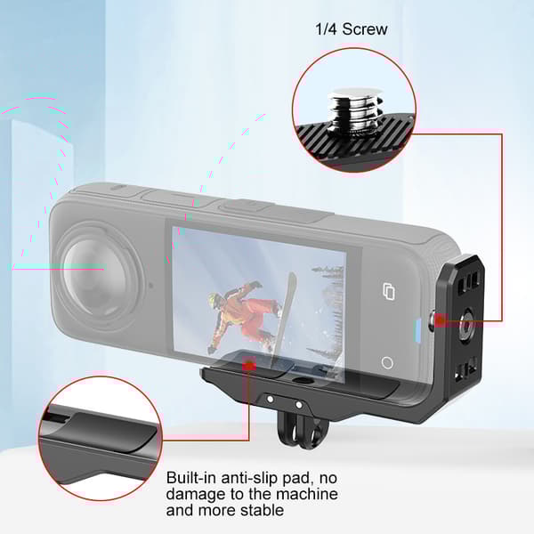 INF Quick Release Magnetic Mount for Insta360 X5/X4 Cameras