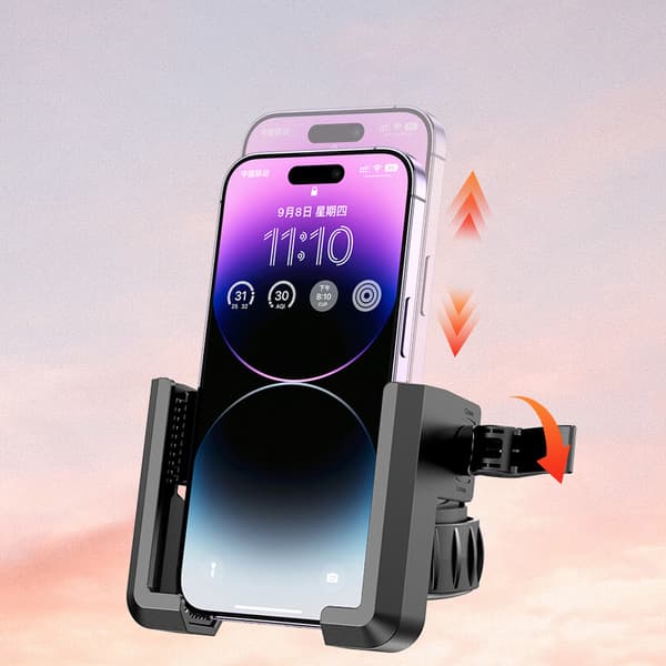 INF Sikker & Justerbar Cykeltelefonholder - Halv-Wrap Design