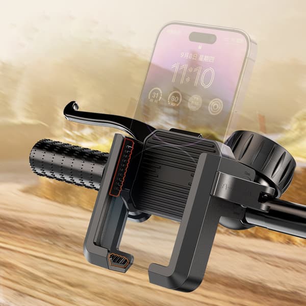 INF Sikker & Justerbar Cykeltelefonholder - Halv-Wrap Design