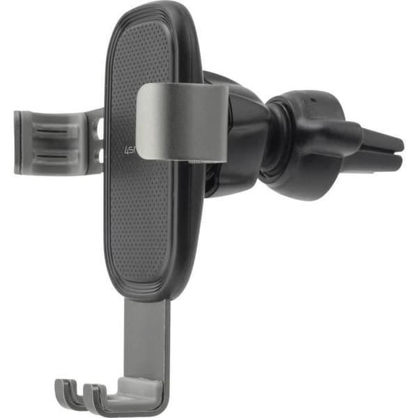 4Smarts Air Vent Bil Mobiltelefon Hållare 360° Vridbar 62 - 90 mm Svart, Grå
