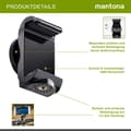 Miniatyrbild 3 av 6: Smartphonehållare Mantona SM-850 Invändig gänga 1-4"