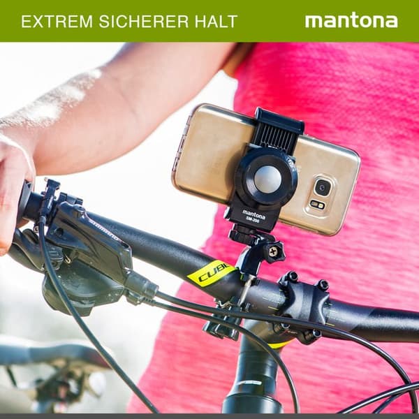 Smartphonehållare Mantona SM-850 Invändig gänga 1-4"