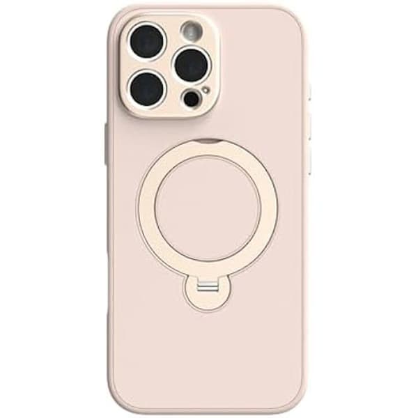 Coque - MOSHI - Kameleon - iPhone 16 Pro Max - Läder - Skydd mot repor - Magnetiskt ring