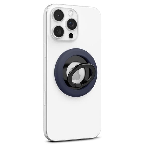 Fingerstöd med stödfunktion (Bluberry Navy) Spigen Nano Pop MagSafe Telefonring