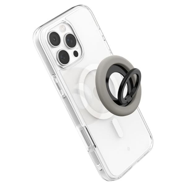 Stödjon för telefon Spigen Nano Pop MagSafe (tryffelgrå)