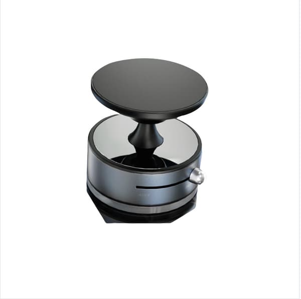 INF 360° Roterende Magnetisk Telefonholder i Aluminiumlegering Grå
